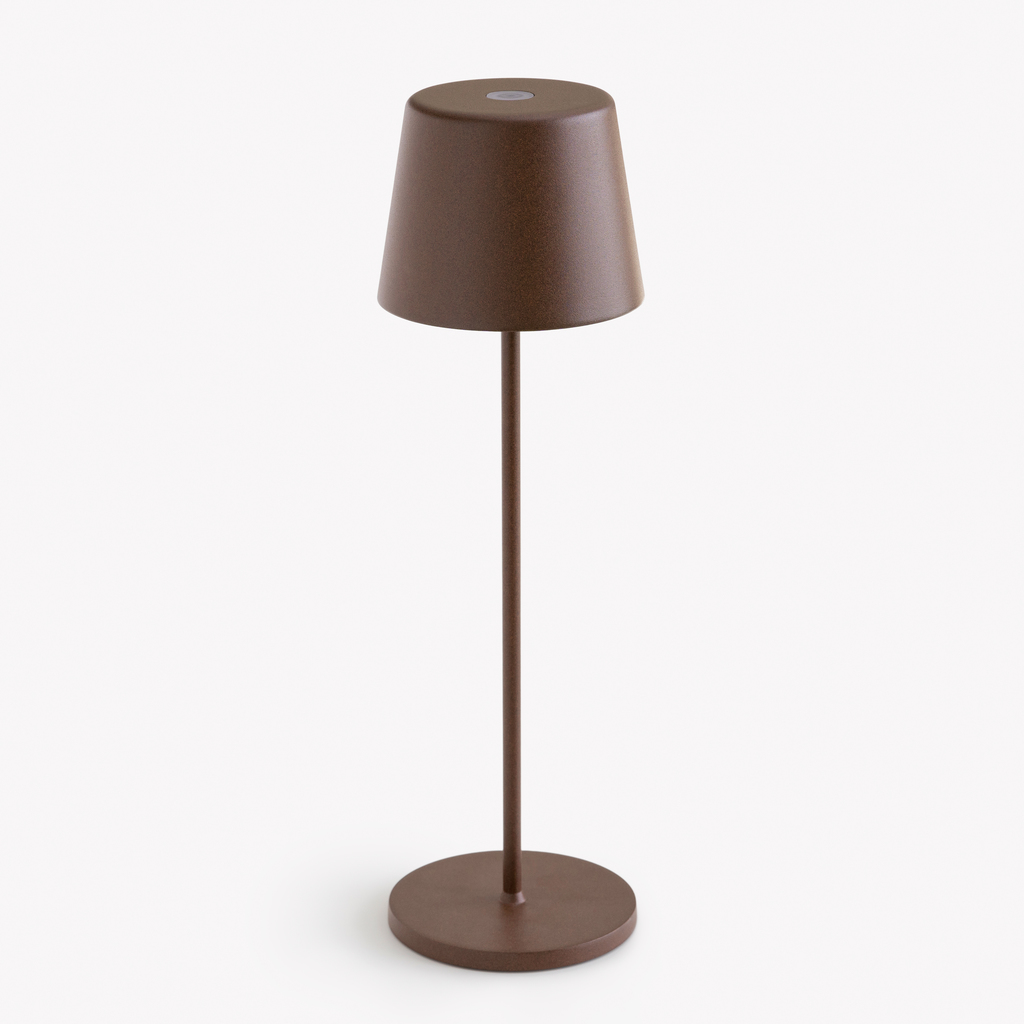 Tischlampe Ferrone Rost 36 cm