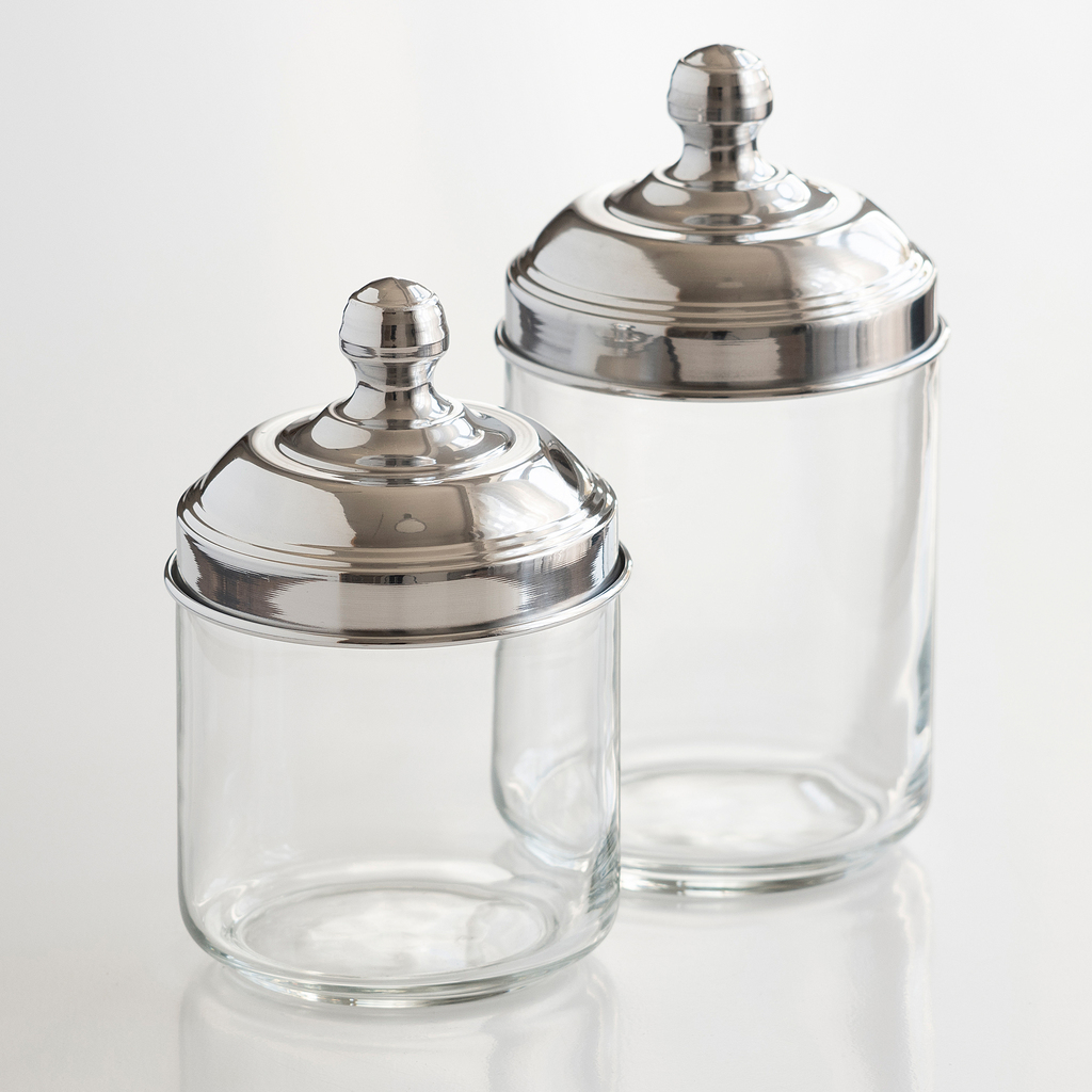 Italo Ottinetti Vorratsgefäße aus Glas groß - 2