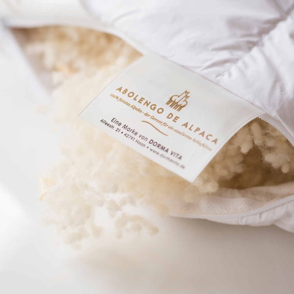 Alpaka-Kopfkissen Alpaka & Zirbe - 4 Alpaka-Kopfkissen Alpaka & Zirbe - 4