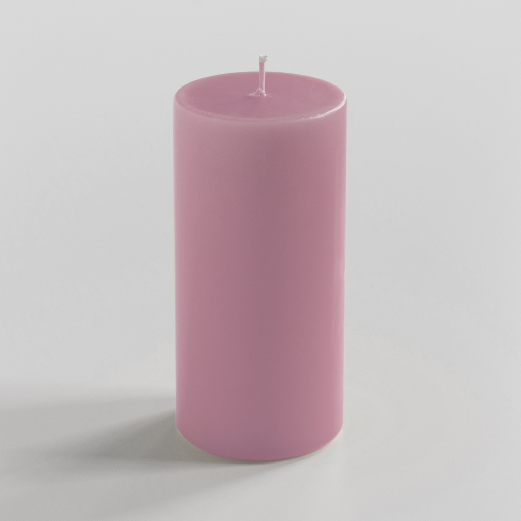 Ester & Erik Stumpenkerze 15 cm Ø 7 cm Pale Pink Ester & Erik Stumpenkerze 15 cm Ø 7 cm Pale Pink