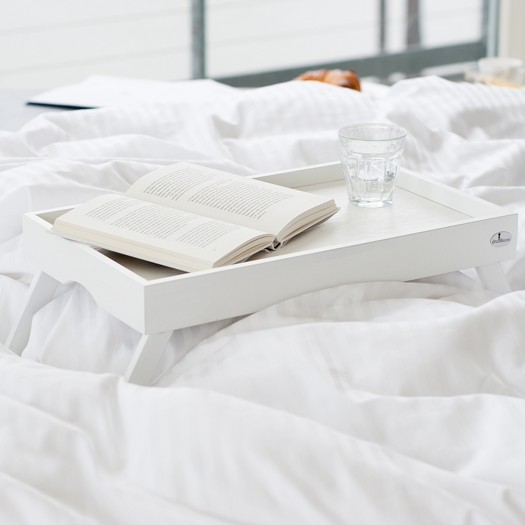 Betttablett Buche Weiß Betttablett Buche Weiß