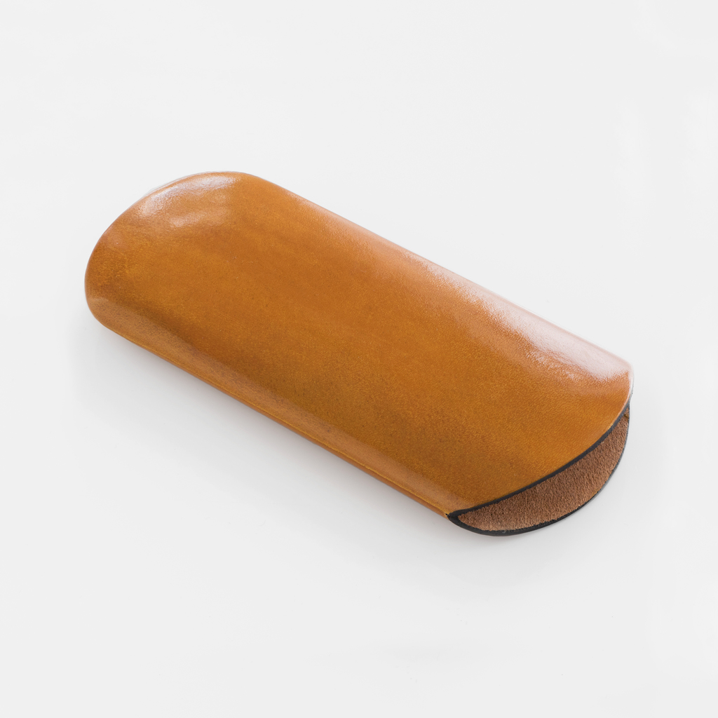 CAF Brillenetui Leder Ocker klein CAF Brillenetui Leder Ocker klein