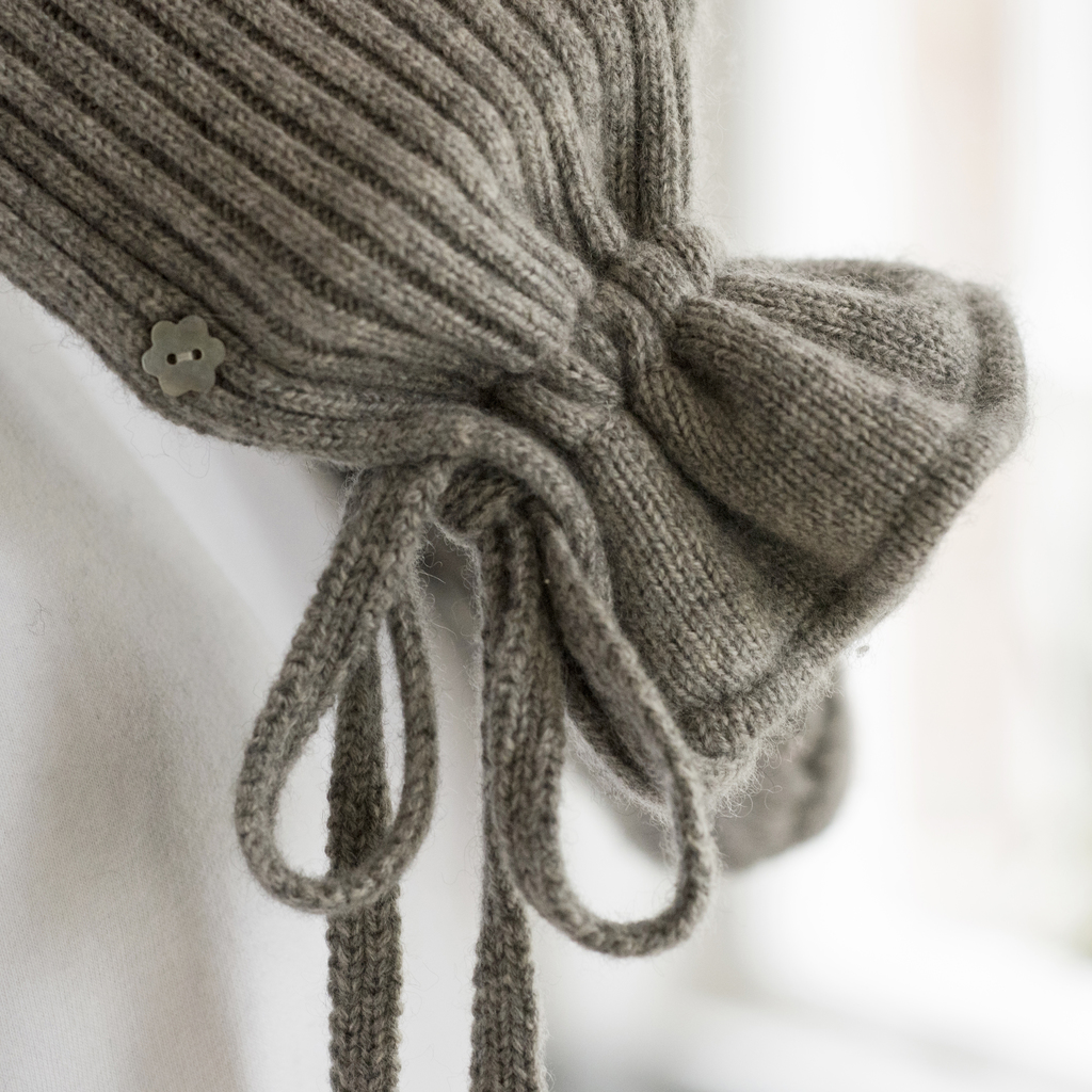 YUYU Wärmflasche Rib Knit Grau - 3