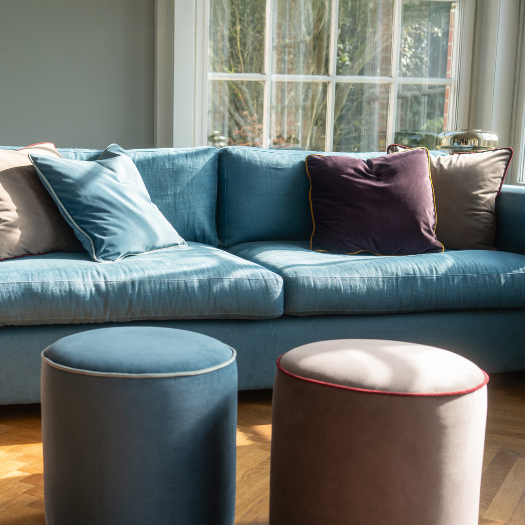 Samt-Kissenhülle Audrey mit Füllung - 2 Samt-Kissenhülle Audrey mit Füllung - 2