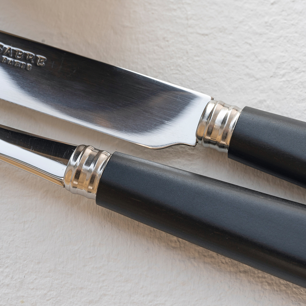 Sabre Nature Buttermesser Ebony - 2 Sabre Nature Buttermesser Ebony - 2