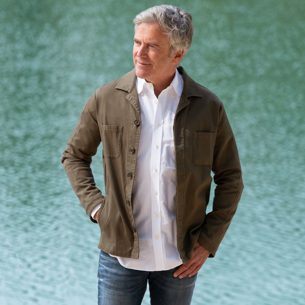 Risby & Leckonfield Safari-Overshirt oliv Gr. 54 Risby & Leckonfield Safari-Overshirt oliv Gr. 54