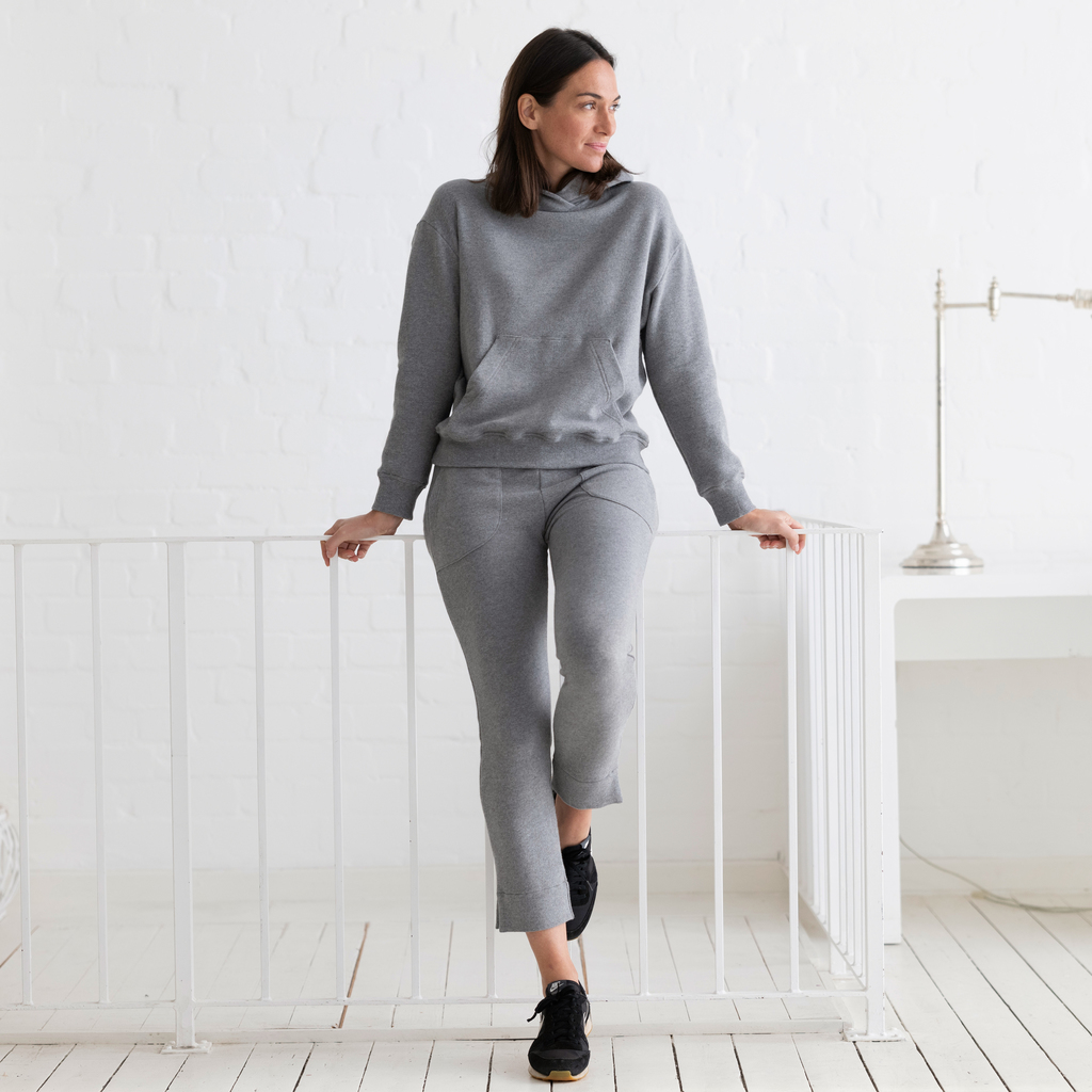Sunday in Bed X Torquato Hoodie Wanda Grau Melange L - 2