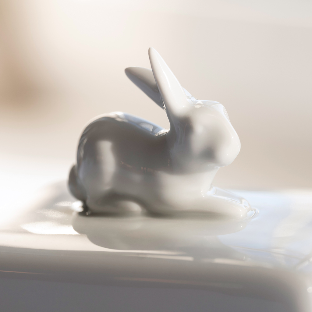 Lindner Porzellan Butterdose - 2 Lindner Porzellan Butterdose - 2