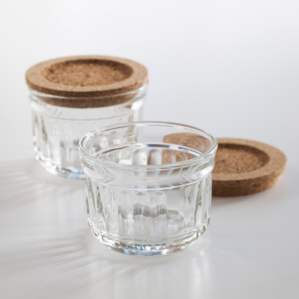 La Rochère Gläser mit Korkdeckel 2er-Set La Rochère Gläser mit Korkdeckel 2er-Set