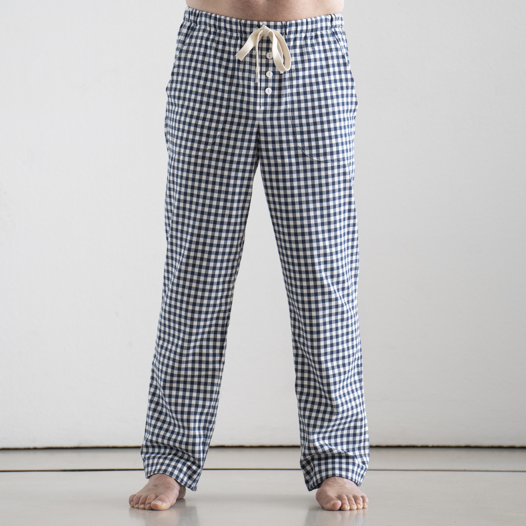 Sunday in Bed X Torquato Pyjamahose Ingolf Weiß/Dunkel M Sunday in Bed X Torquato Pyjamahose Ingolf Weiß/Dunkel M