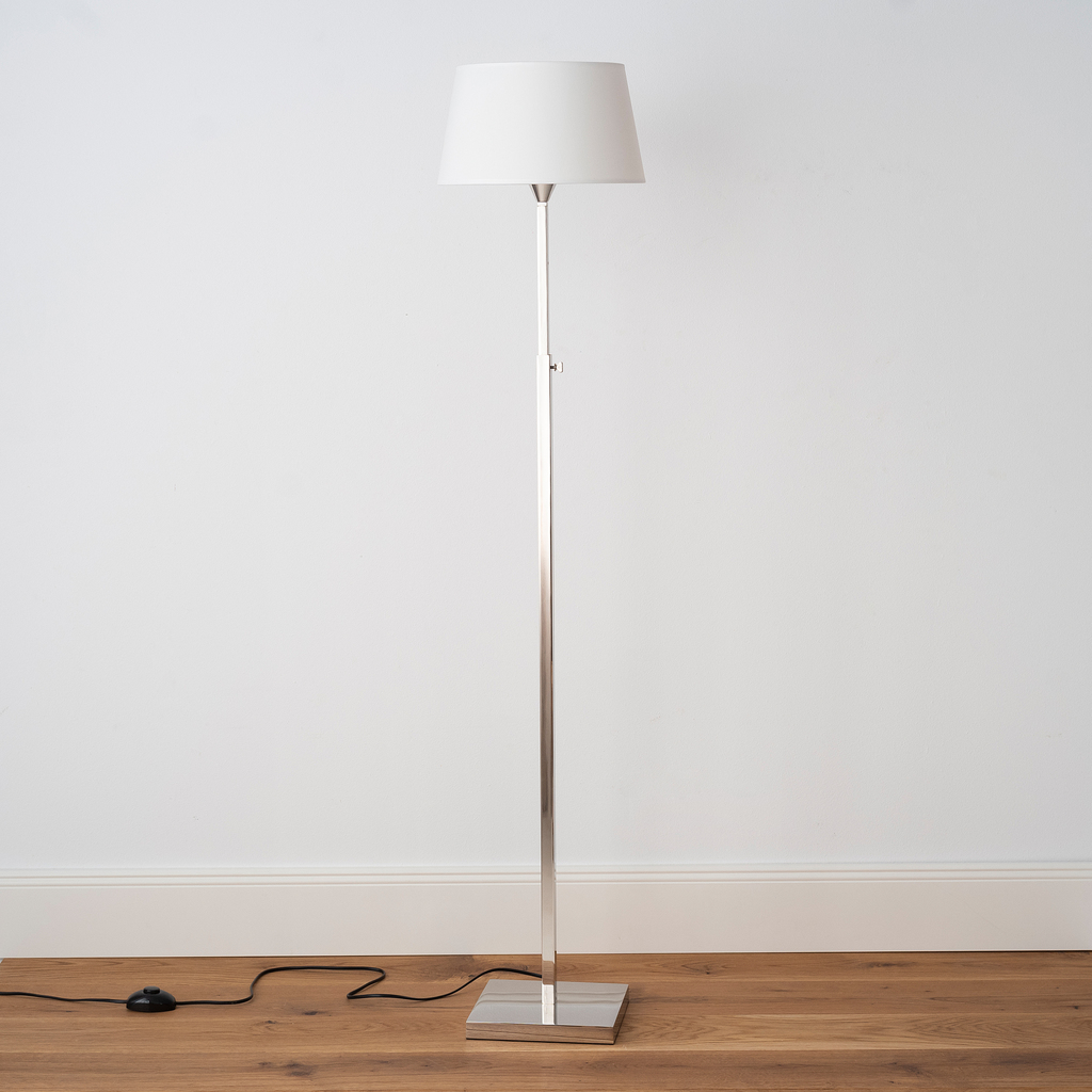 Casadisagne Stehleuchte Nickel L (120-168 cm)
