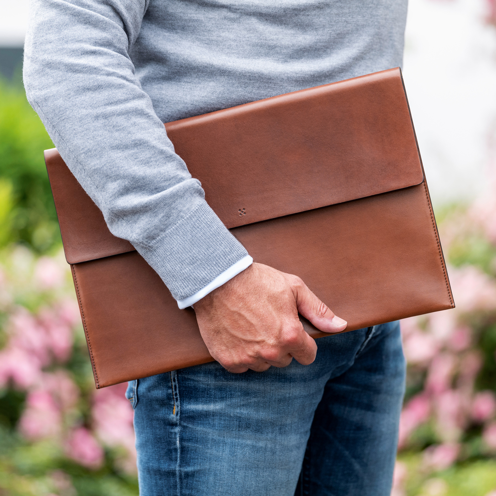 Legendär Briefcase SLYMM Chestnut - 2
