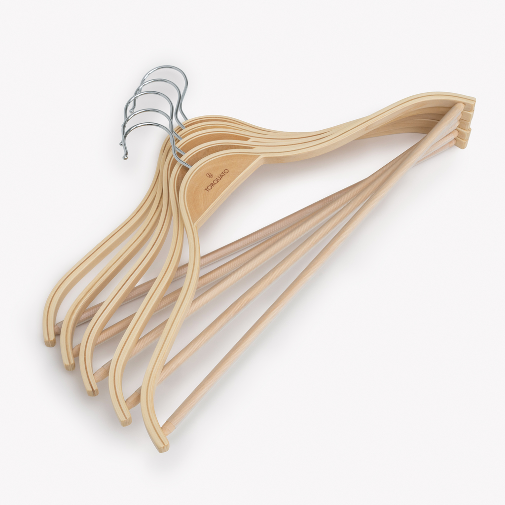 Schichtholzbügel 5er-Set - 2 Schichtholzbügel 5er-Set - 2