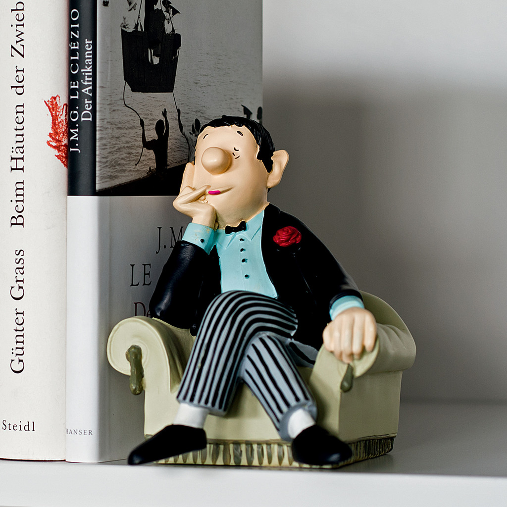 Buchstütze Loriot Buchstütze Loriot