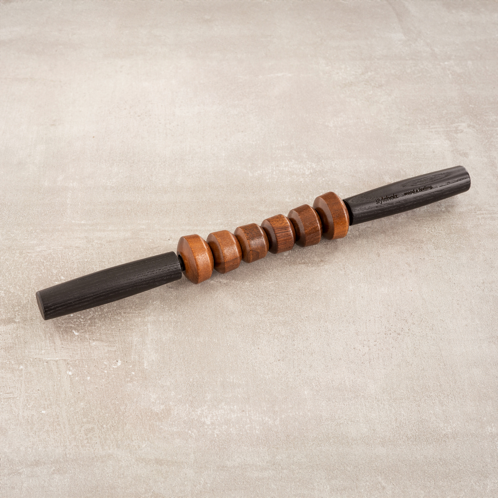 Styleholz Faszienrolle Woodstick Mini - 3 Styleholz Faszienrolle Woodstick Mini - 3