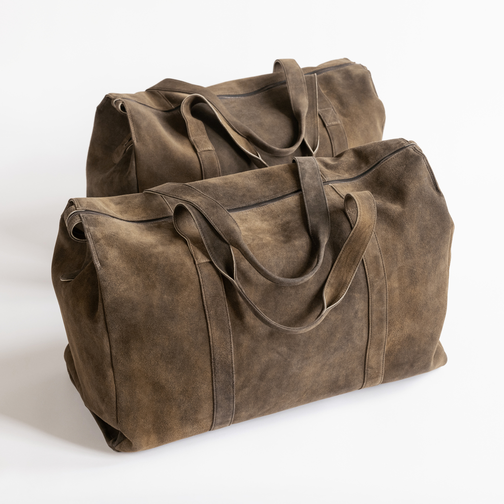 Thomas Riemer X Torquato Weekender aus Ziegenleder Thomas Riemer X Torquato Weekender aus Ziegenleder