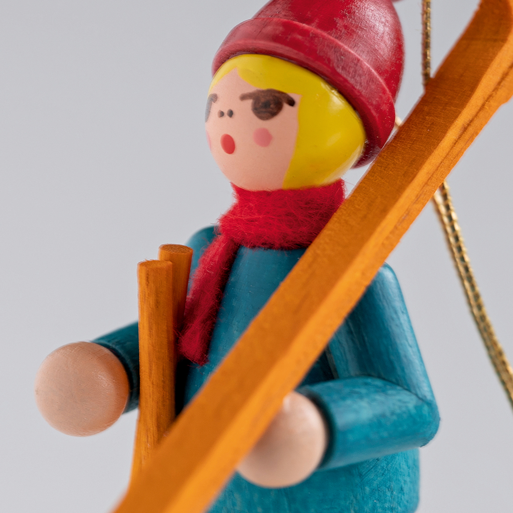 Dregeno Skifahrer-Anhänger 6er-Set - 3 Dregeno Skifahrer-Anhänger 6er-Set - 3