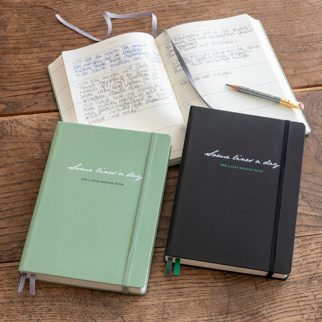 Leuchtturm1917 Fünfjahresbuch Some lines a Day Schwarz - 4 Leuchtturm1917 Fünfjahresbuch Some lines a Day Schwarz - 4