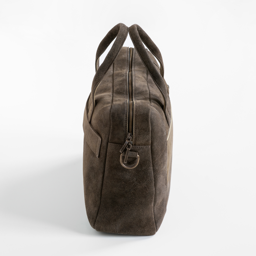 Thomas Riemer X Torquato Laptoptasche aus Ziegenleder - 5