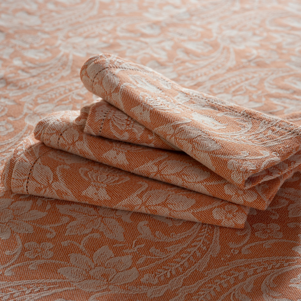 Donna di Coppe Serviette 40 x 40 cm Orange
