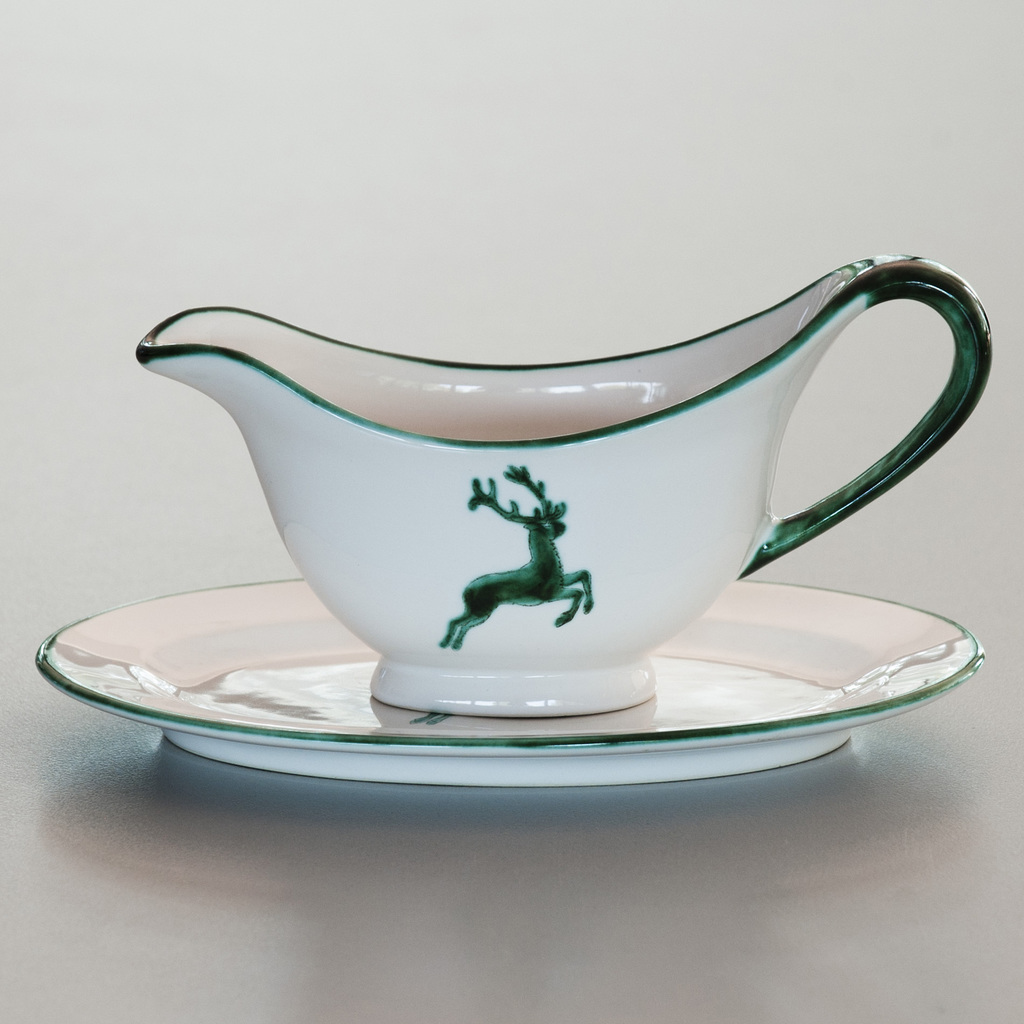 Grüner Hirsch Sauciere - 2 Grüner Hirsch Sauciere - 2