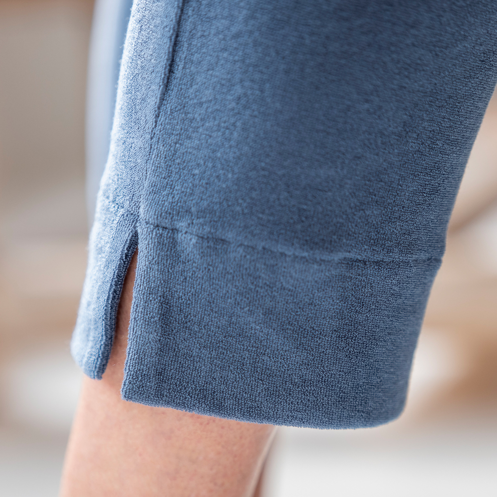 Sunday in Bed X Torquato Hose Pure Frottee Dusty Blue S - 4