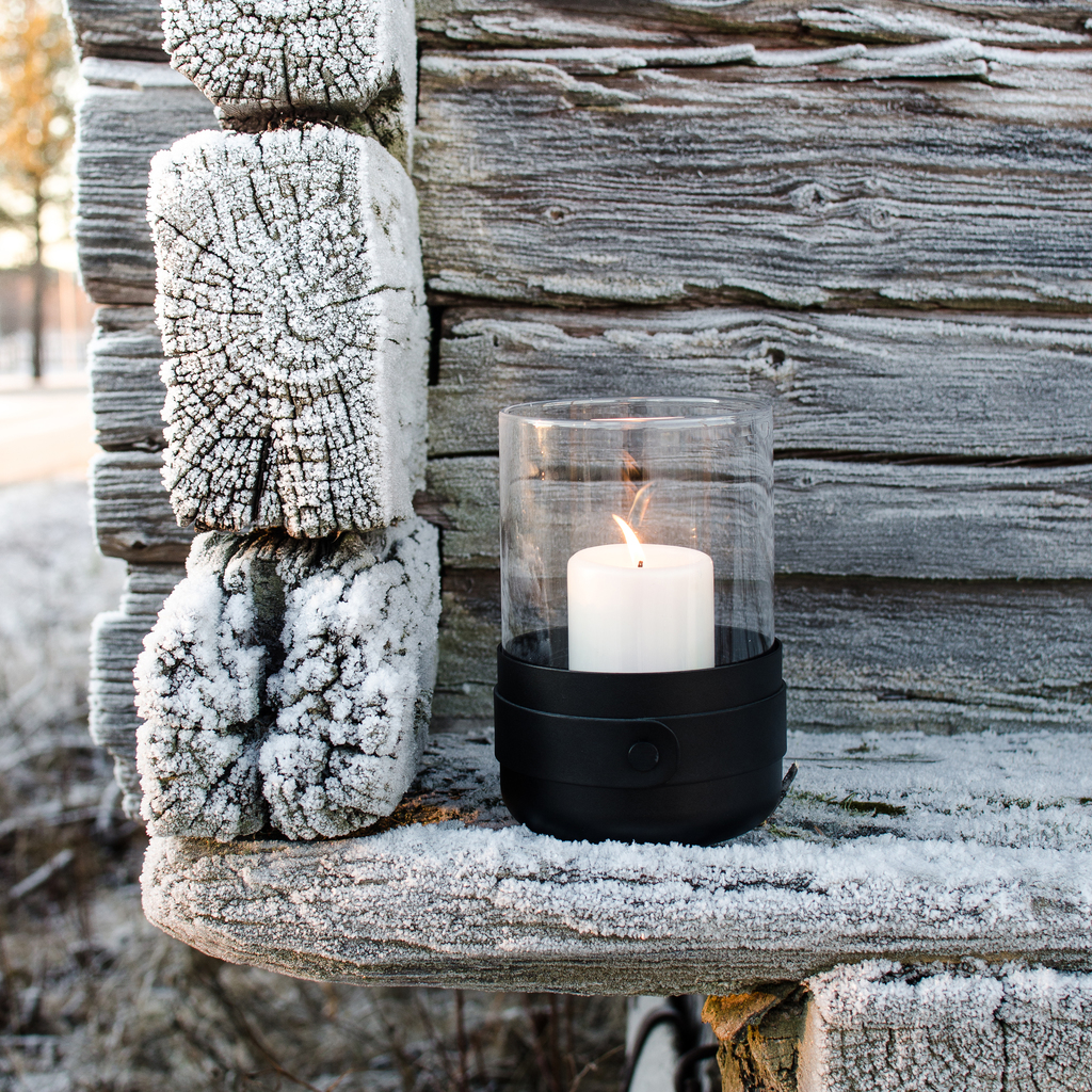 Eldvarm Windlicht Emma schwarz - 3 Eldvarm Windlicht Emma schwarz - 3