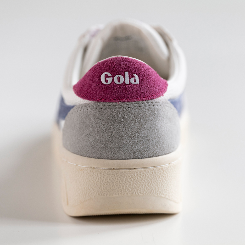 Gola Grandslam Trident Damen White/Moonlight/Fuchsia Gr. 40 - 3 Gola Grandslam Trident Damen White/Moonlight/Fuchsia Gr. 40 - 3