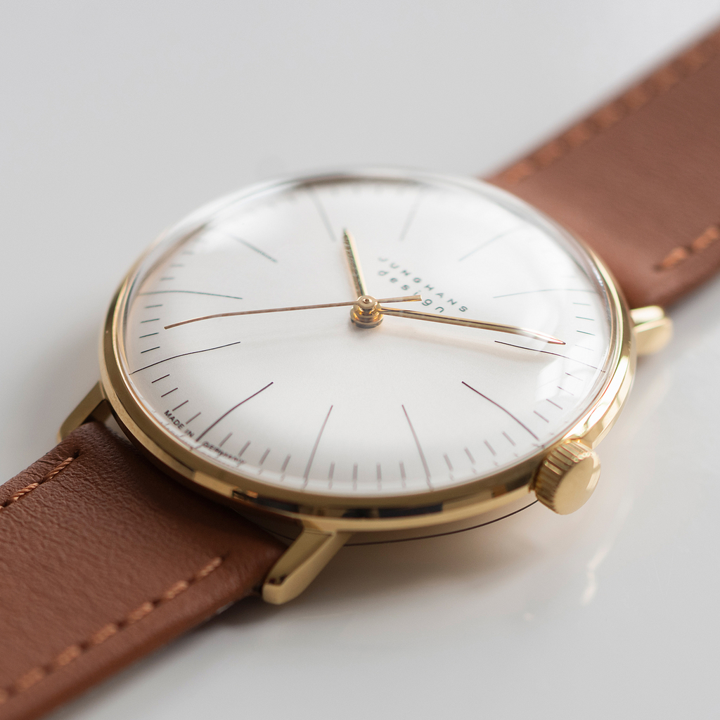 Max Bill Armbanduhr Gold 1962 - 4