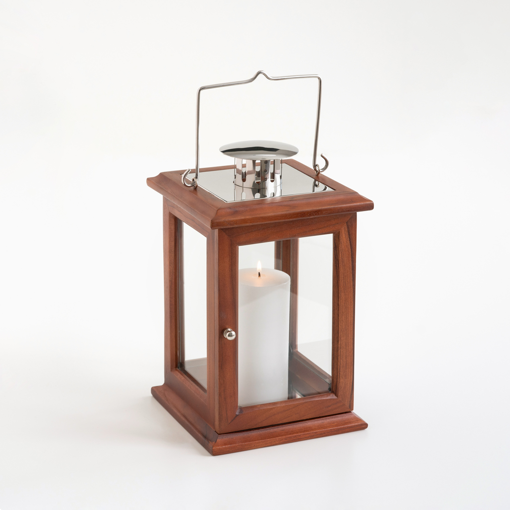 Teaklaterne Rangun 32 cm - 2