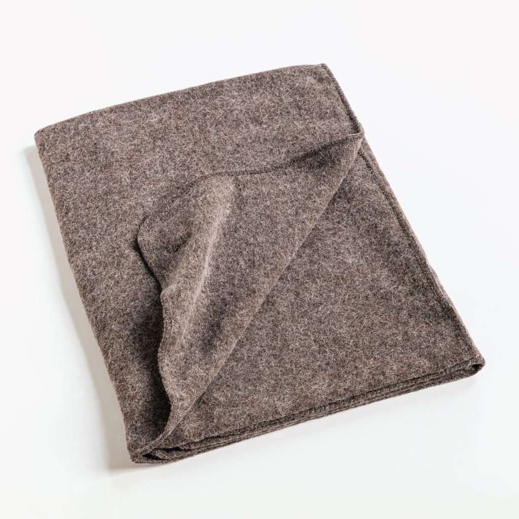 Steiner Wolldecke Erdbraun Steiner Wolldecke Erdbraun