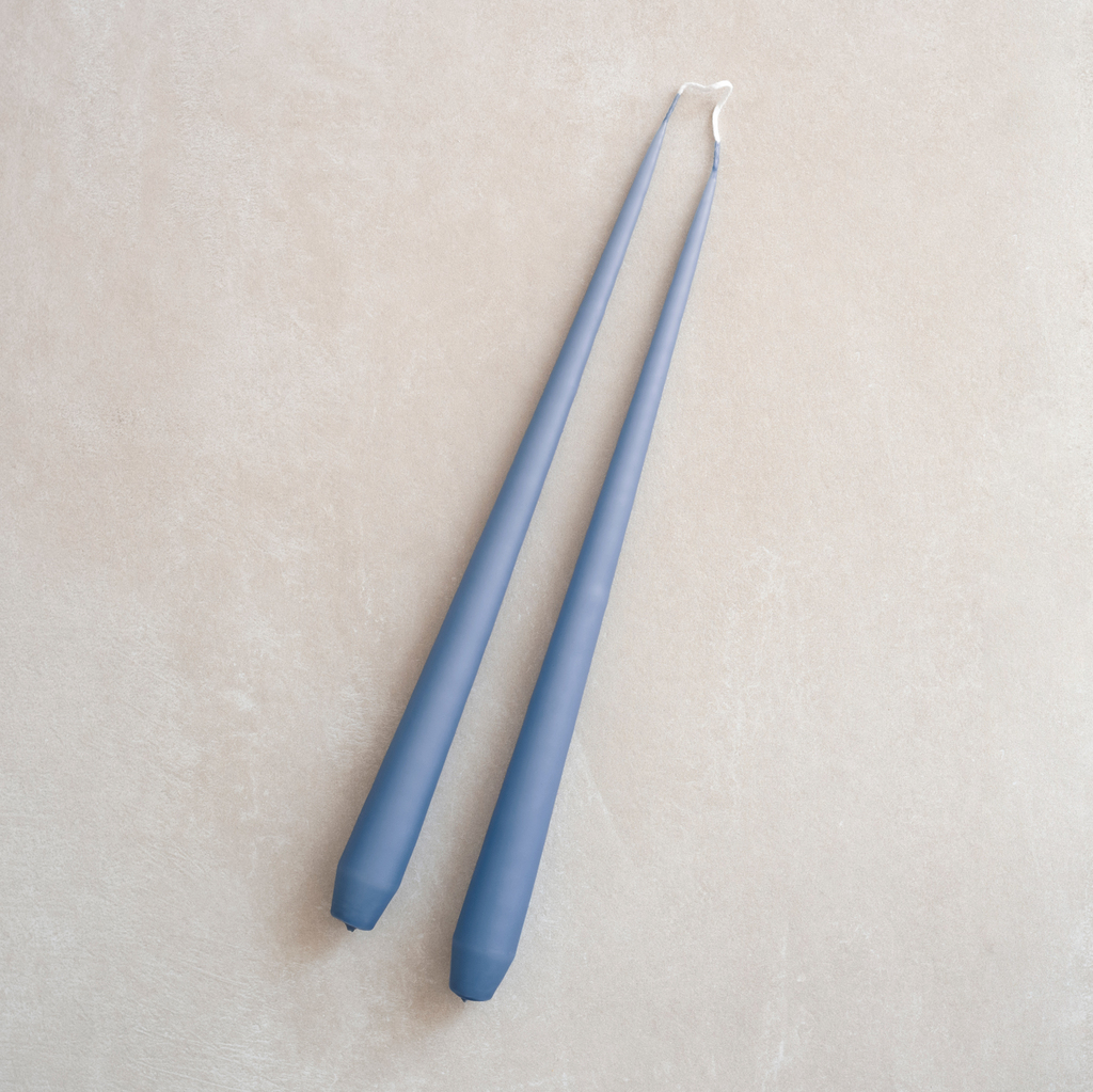 Ester & Erik Spitzkerzen Jeans Blue 4er-Set Ester & Erik Spitzkerzen Jeans Blue 4er-Set