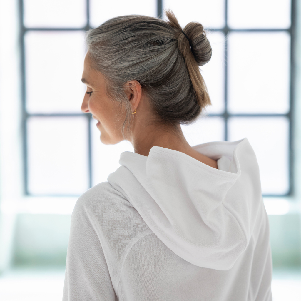 Sunday in Bed X Torquato Bademantel Linda Weiß S - 4 Sunday in Bed X Torquato Bademantel Linda Weiß S - 4