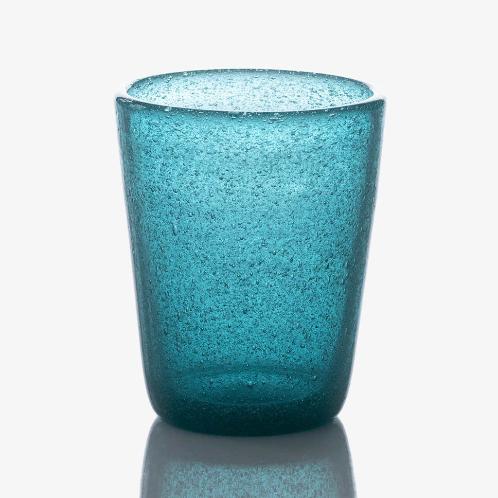 Trinkgläser Bollicini Türkis 2er-Set