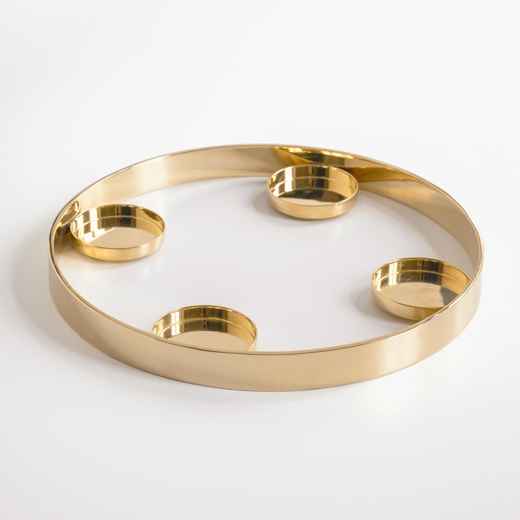 Messing Adventskranz Circus Messing Adventskranz Circus