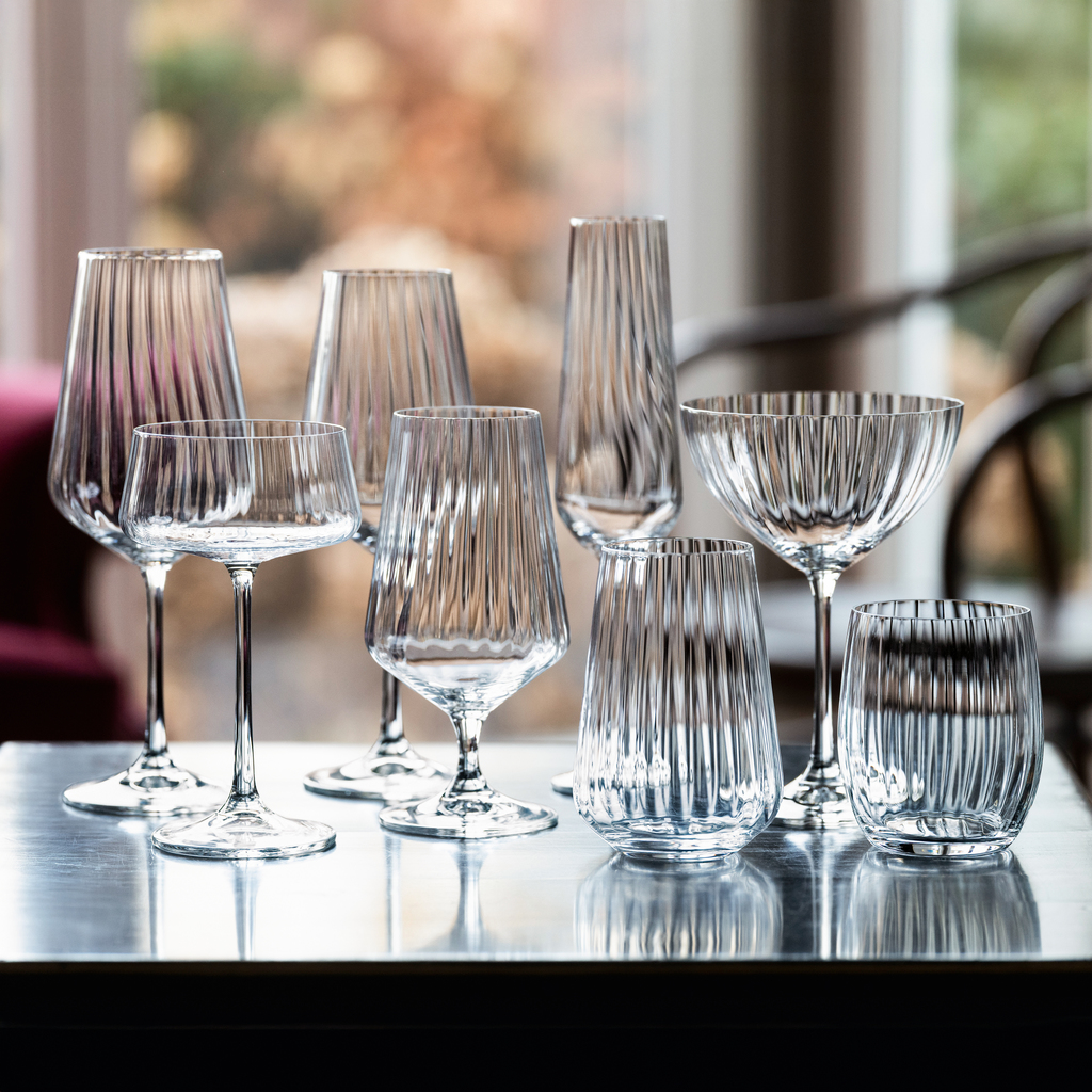Cocktailschalen Plissee 6er-Set