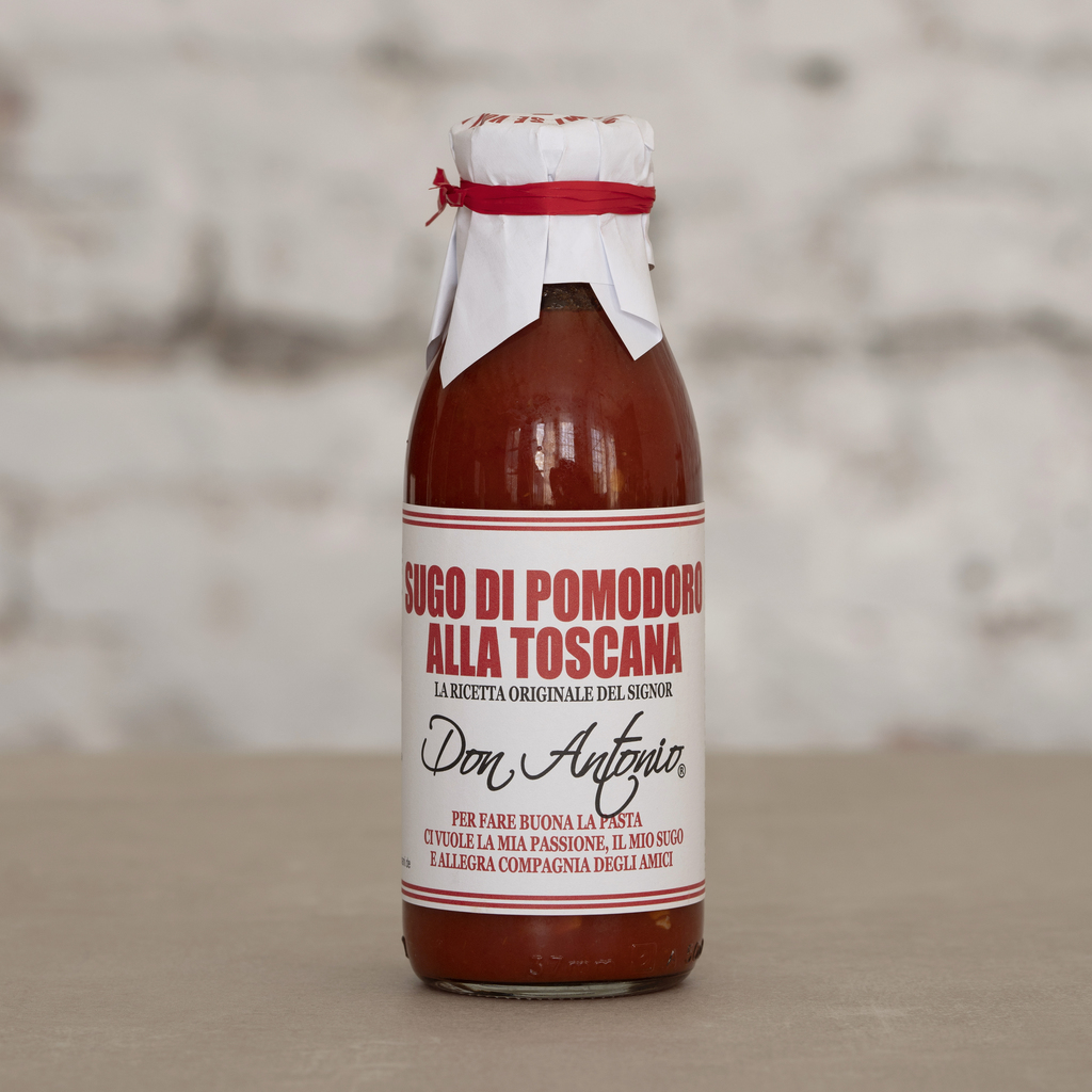 Don Antonio Tomatensauce mit Knoblauch 480 ml Don Antonio Tomatensauce mit Knoblauch 480 ml