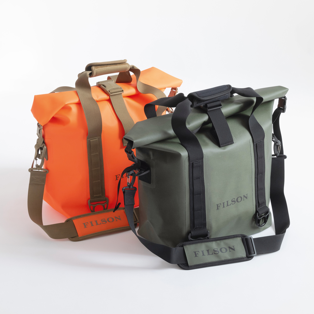 Filson Dry Roll-Top Tote Bag Orange - 5