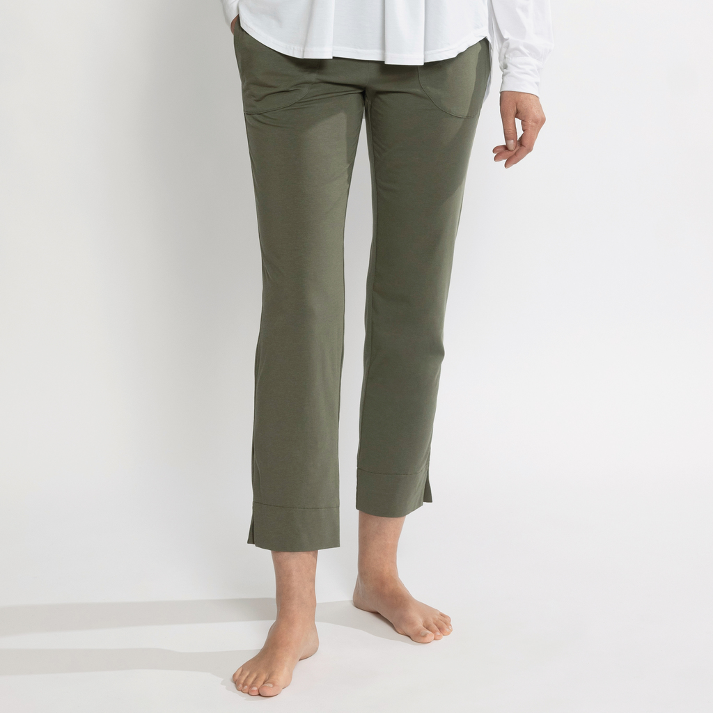 Sunday in Bed X Torquato Pyjamahose Pure Olive S Sunday in Bed X Torquato Pyjamahose Pure Olive S