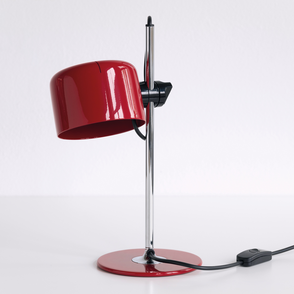 Tischlampe Oluce Mini Coupé Schwarz