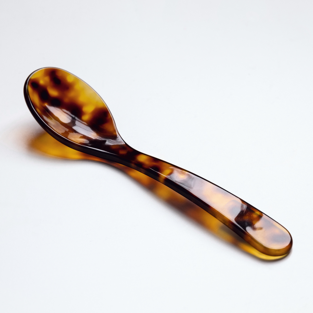 Acryl-Eierlöffel Schildpattartig Acryl-Eierlöffel Schildpattartig