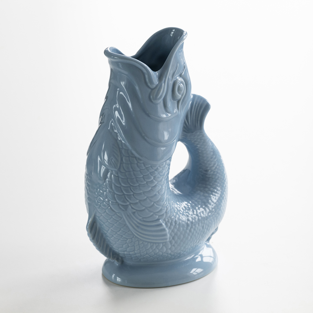 Karaffe Gluggle Jug Pale Blue Karaffe Gluggle Jug Pale Blue