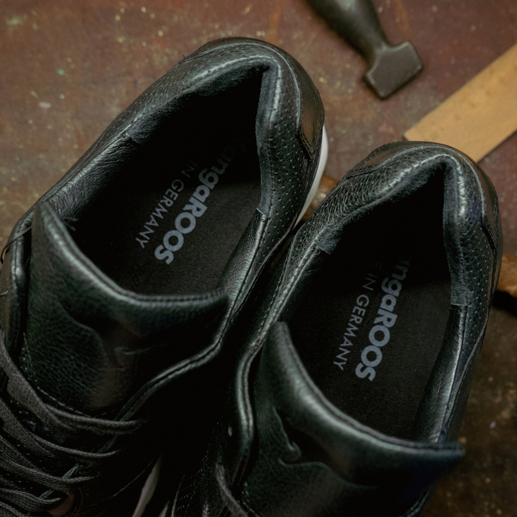 KangaROOS Leder-Sneaker Voltera Ultimate Black Gr. 42 - 4