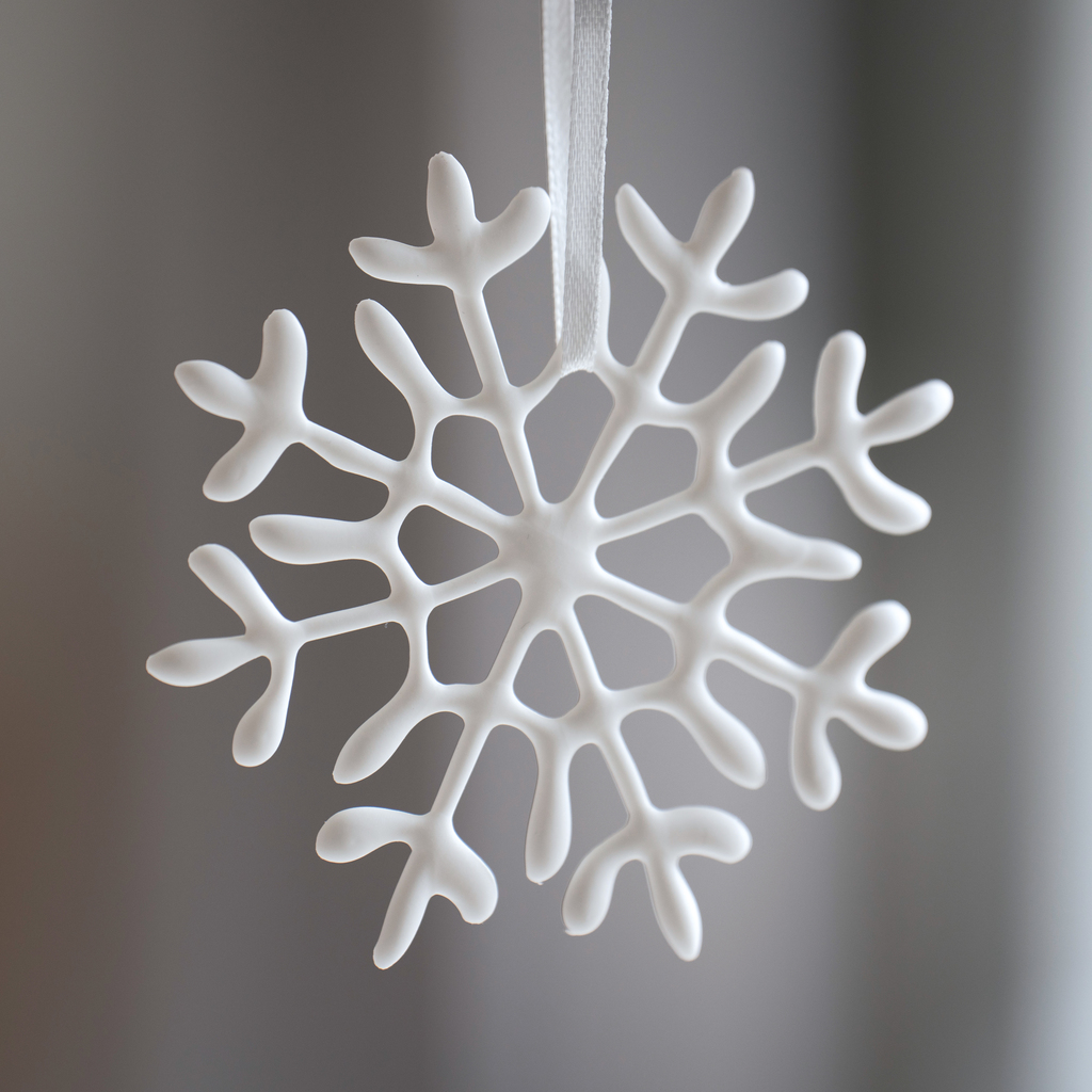 Silke Decker X Torquato Baumanhänger Schneeflocken (3 Stück) - 3 Silke Decker X Torquato Baumanhänger Schneeflocken (3 Stück) - 3