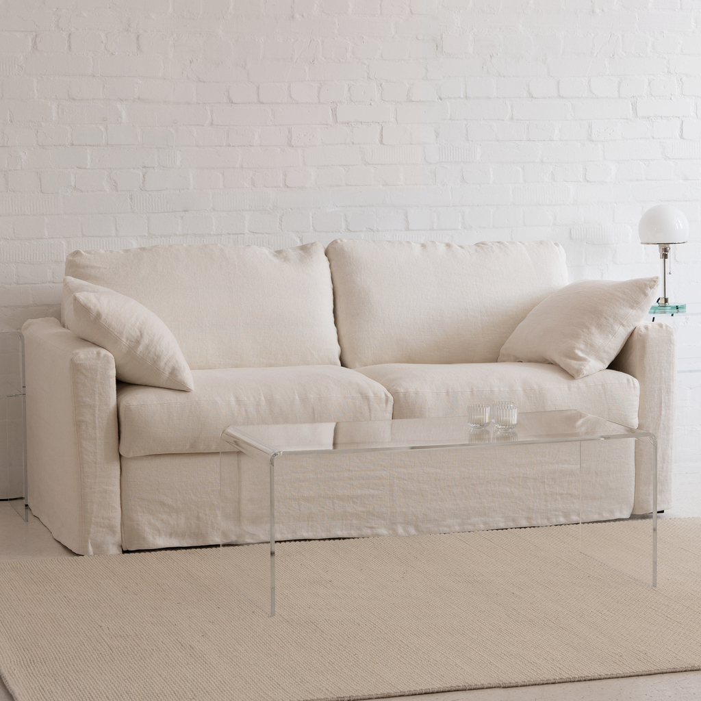 Arcachon Bettsofa Dreisitzer Leinen Natur Arcachon Bettsofa Dreisitzer Leinen Natur