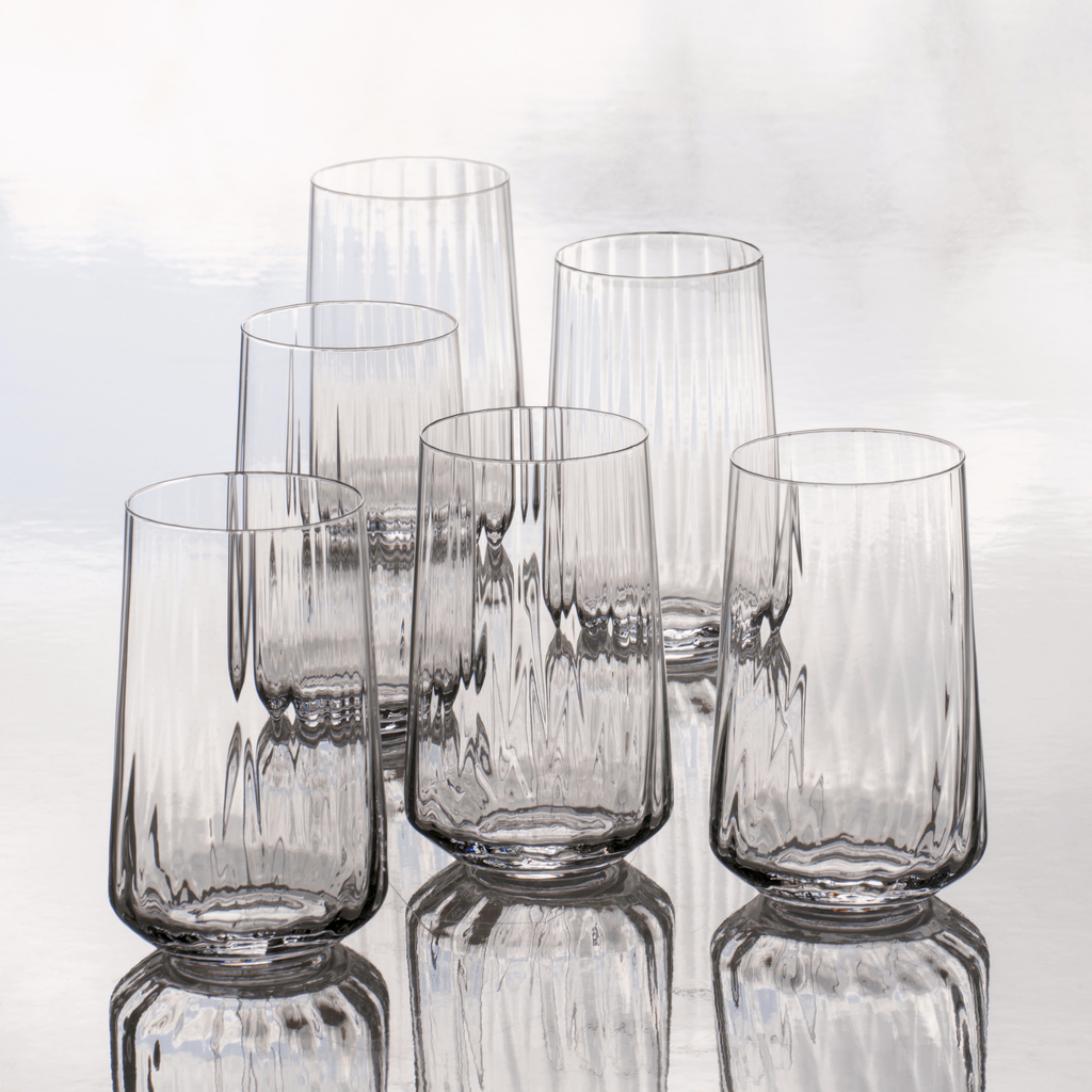 Georg Jensen Bernadotte große Bechergläser 6er-Set - 2 Georg Jensen Bernadotte große Bechergläser 6er-Set - 2