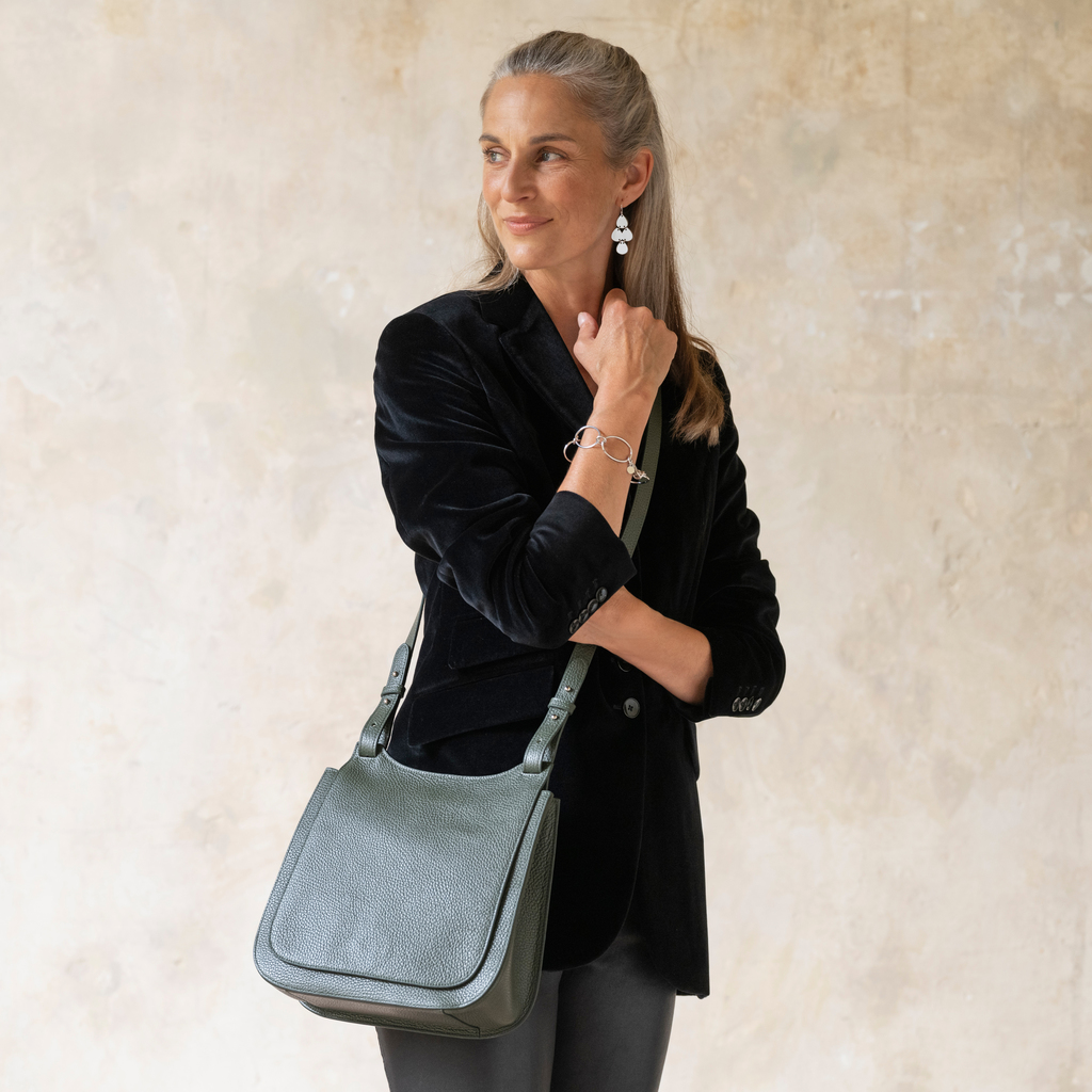 Chi Chi Fan x Torquato Crossbody Bag Loden - 2