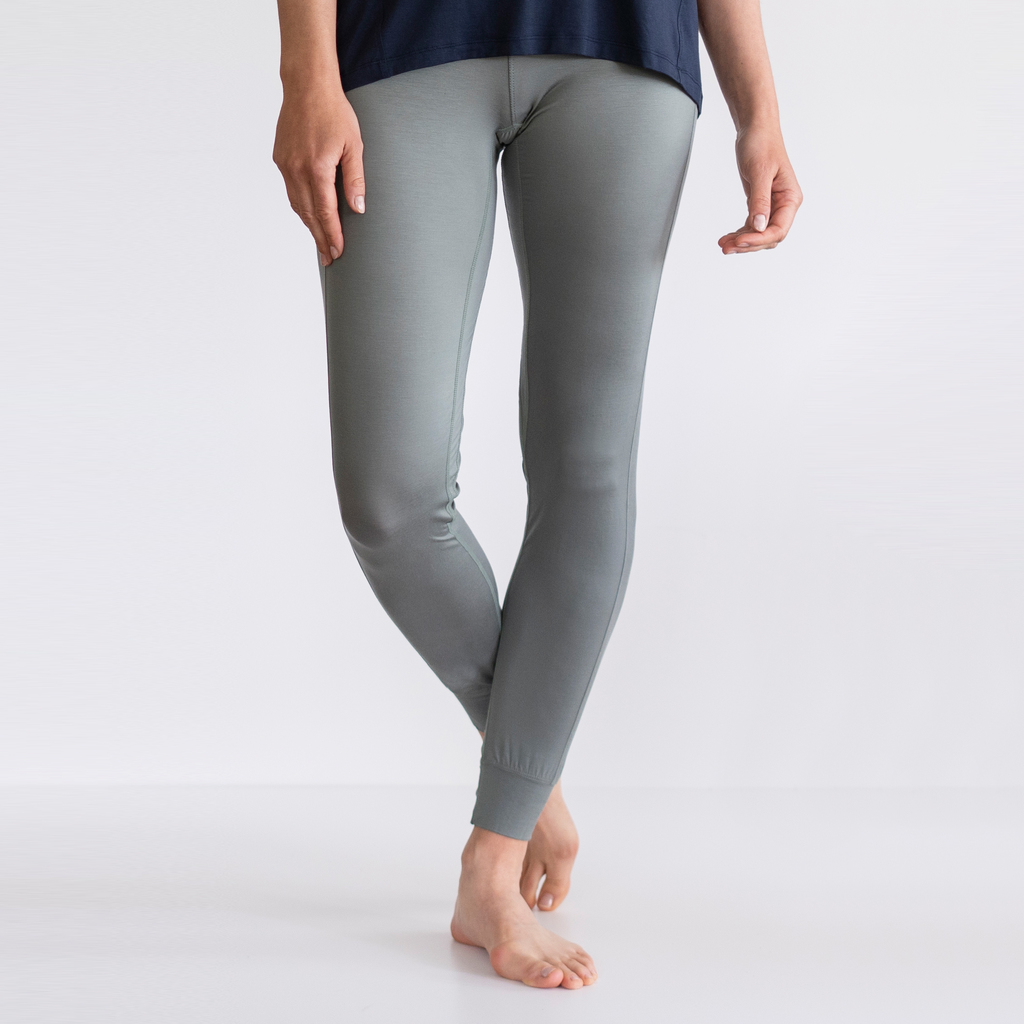 Dagsmejan Damen Stay Cool Pants Cuff Sage Gr. M Dagsmejan Damen Stay Cool Pants Cuff Sage Gr. M