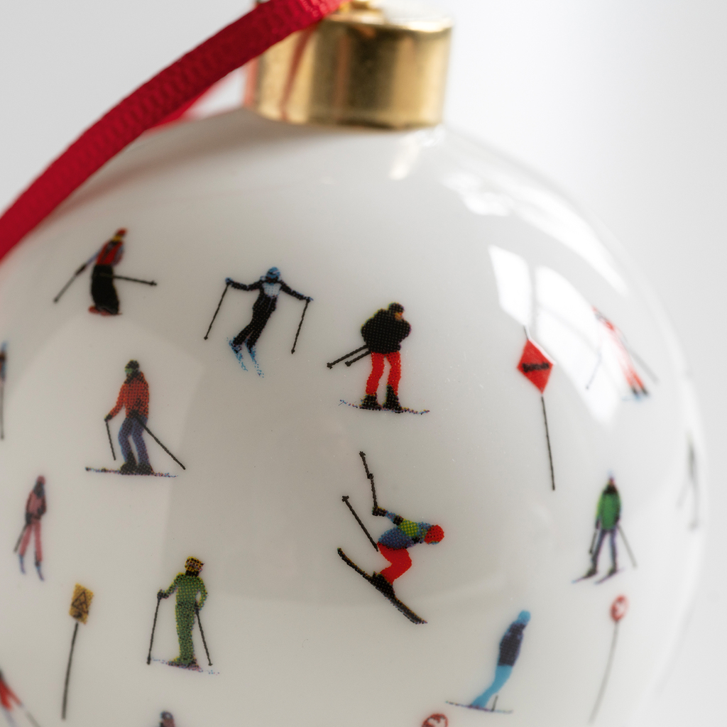 Bone China Christbaumanhänger Marker - 2