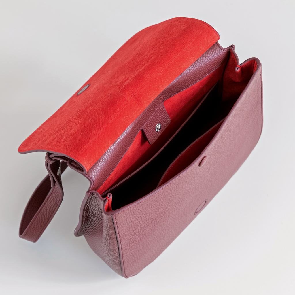 Chi Chi Fan x Torquato Crossbody Bag Cremisi - 5